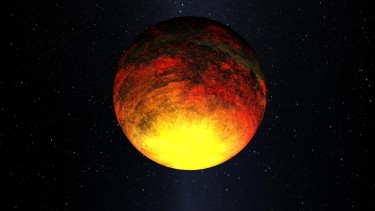 Artist's Depiction of Kepler-10b